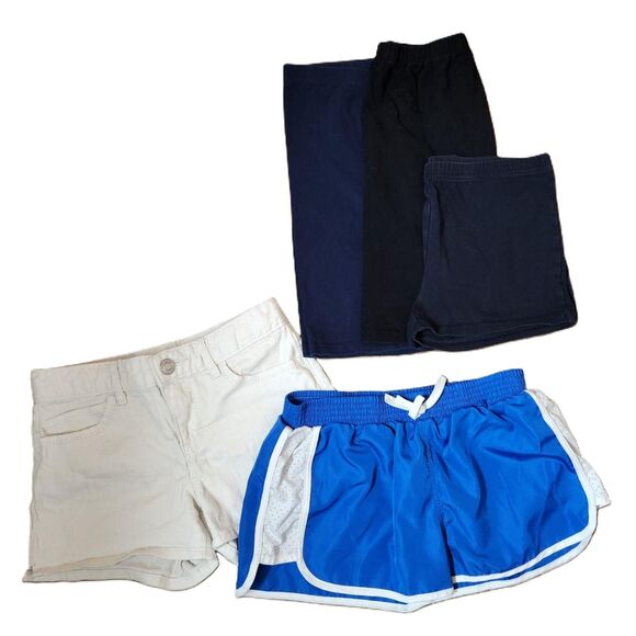 Girls Play Shorts Bundle – Size 10/12 – 5 Pairs – Mixed Brands - Picture 1 of 9